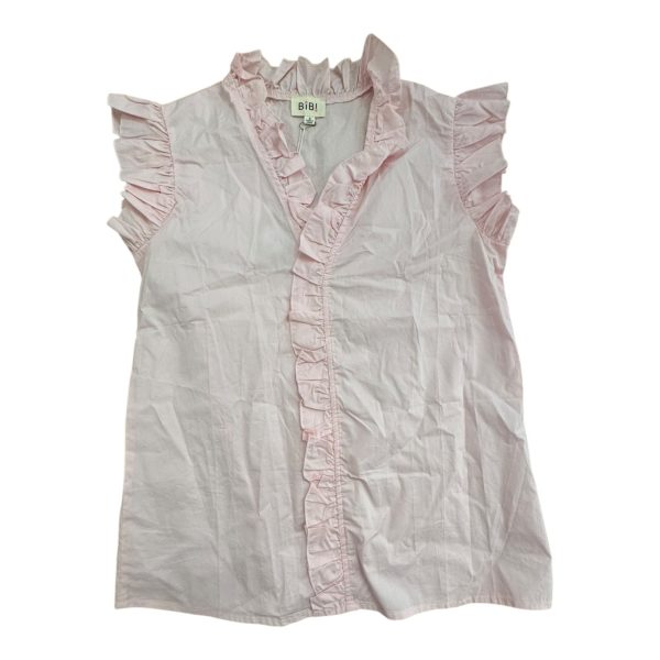 Top Sleeveless By Bibi In Pink, Size:S Fashion