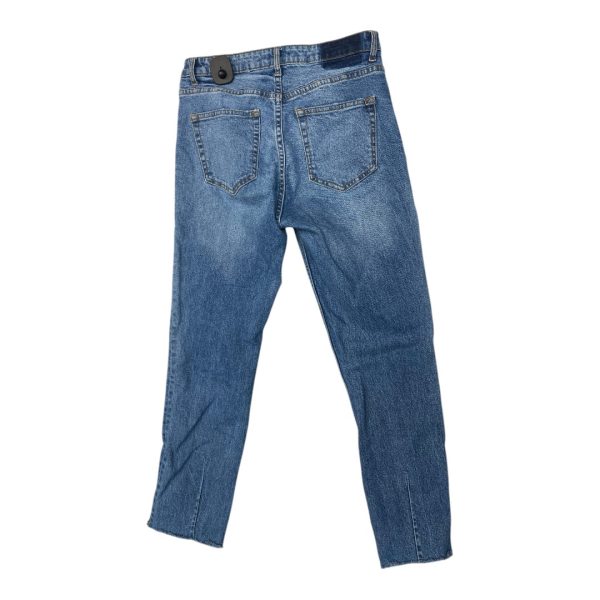 Jeans Boyfriend By H&m In Blue Denim, Size: 8 Online Hot Sale - Image 2