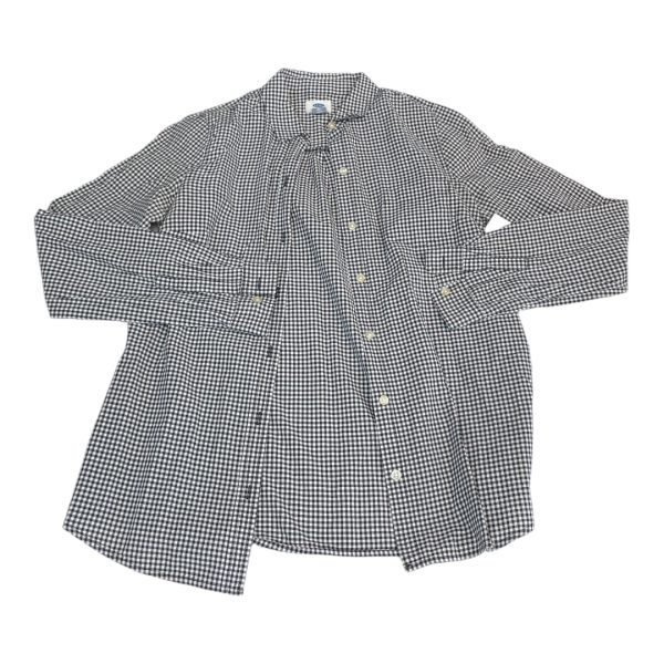 Top Long Sleeve By Old Navy In Checkered Pattern, Size: S Online Sale
