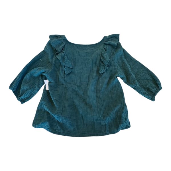 Top 3 4 Sleeve By Evereve In Green, Size: L For Cheap - Image 2