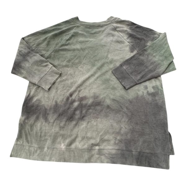 Top Long Sleeve By Terra & Sky In Green, Size: 24 on Sale - Image 2