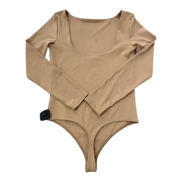 Bodysuit Long Sleeve By Express In Brown, Size: M on Sale - Image 2