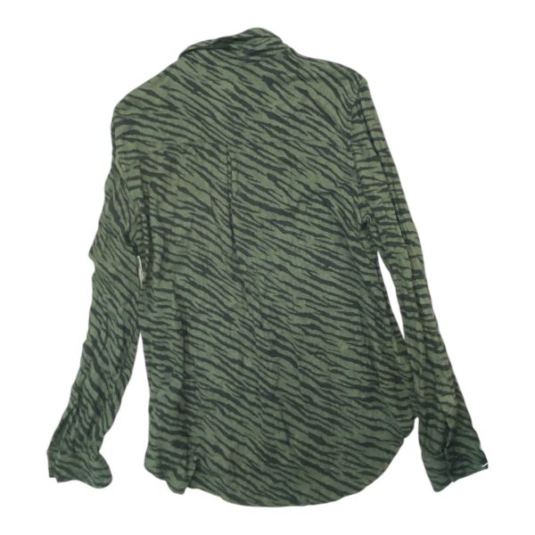Top Long Sleeve By Rails In Green, Size: M For Sale - Image 2