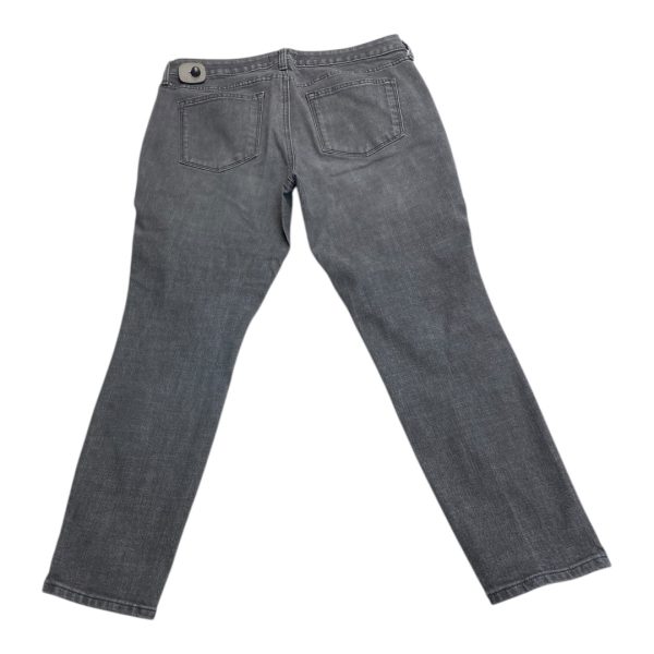 Jeans Skinny By Sonoma In Grey Denim, Size: 14 Supply - Image 2