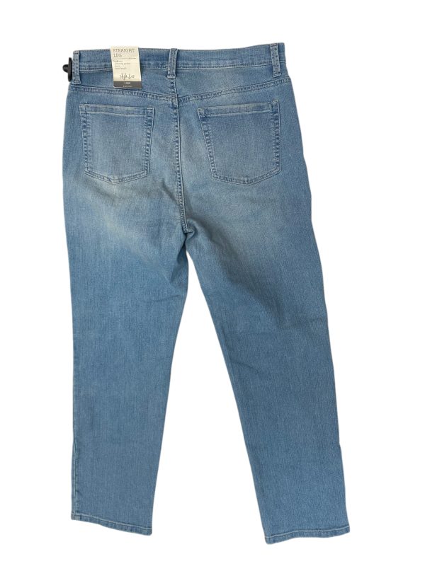 Jeans Straight By Style And Company In Blue Denim, Size: 12 Online Sale - Image 2