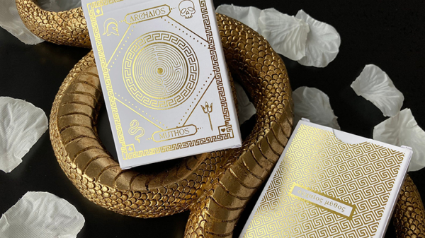 Archaios Muthos White Playing Cards For Discount - Image 5