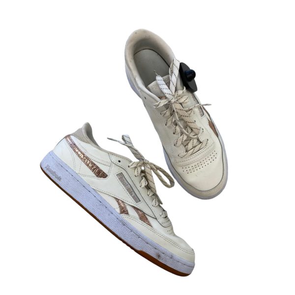 Shoes Sneakers By Reebok In Cream, Size: 8 Online Hot Sale