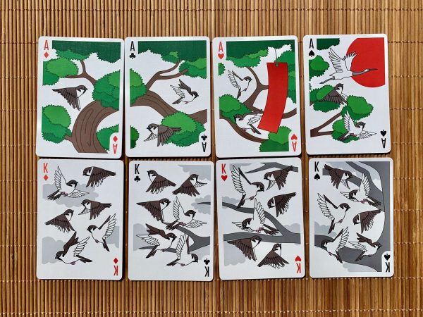 Sparrow Hanafuda Bicycle Playing Cards Fashion - Image 5