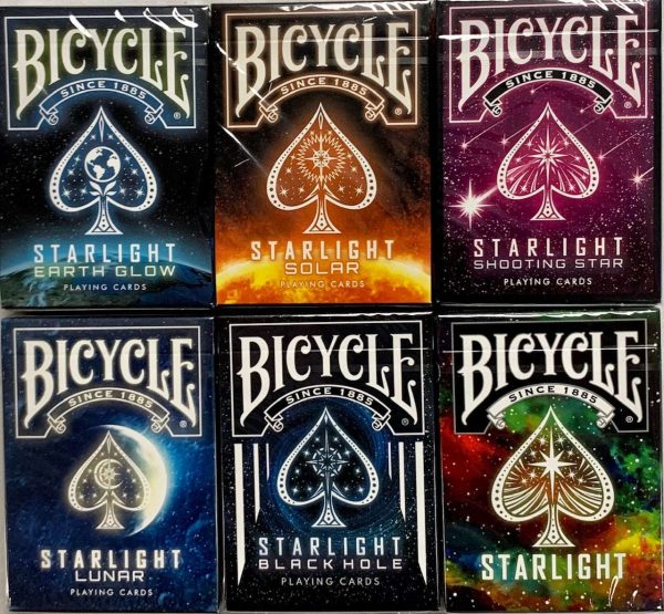 Starlight Bicycle Playing Cards 6 Deck Set Hot on Sale - Image 3