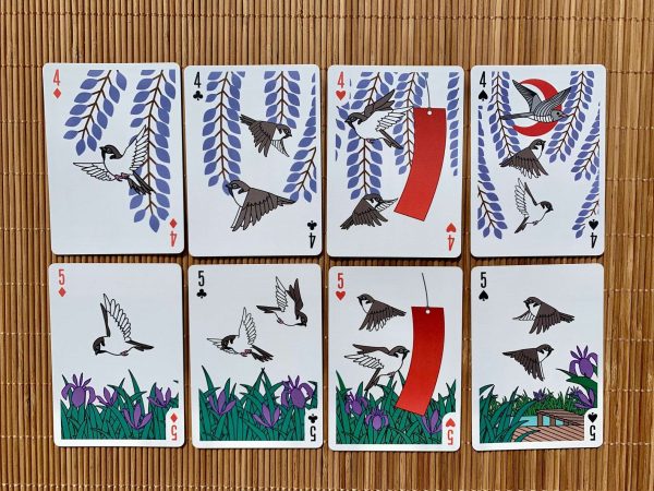 Sparrow Hanafuda Bicycle Playing Cards Fashion - Image 4