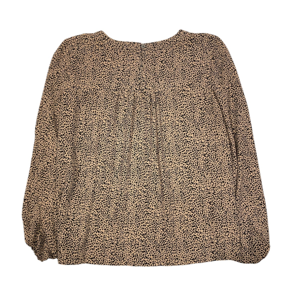 Top Long Sleeve By Loft In Animal Print, Size: Xs Online Sale - Image 2