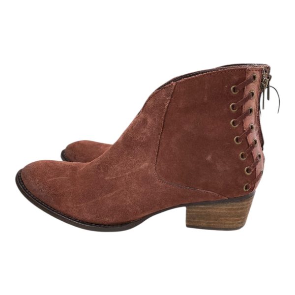 Boots Ankle Heels By Journee In Orange, Size: 11 Online