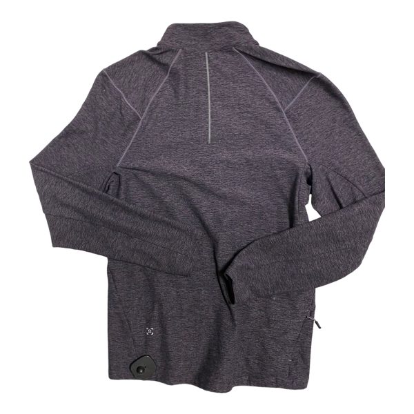 Athletic Top Long Sleeve Collar By Lululemon In Purple, Size: S For Discount - Image 2